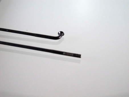 Pillar PDB1415 j-bent, black 238 mm